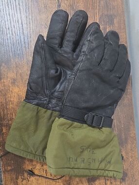 Canadian Armed Forces Gore-Tex Gloves Vtg Gortex Used Lrg